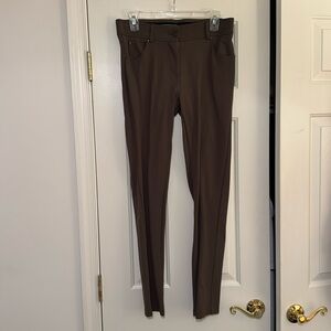 Like new brown stretchy pants